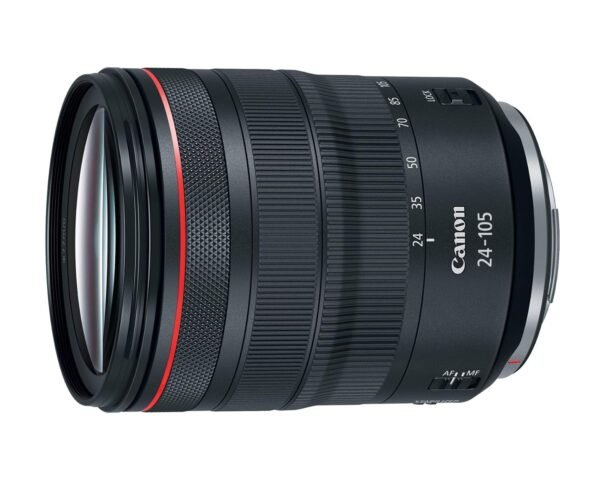 Canon RF 24-105 mm F/4 l is USM Lens- Black