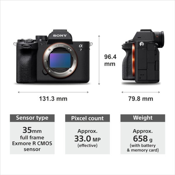 Sony Alpha ILCE-6100Y 24.2 MP Mirrorless Digital SLR Camera with 16-50 mm & 55-210 mm Zoom Lenses - Image 4